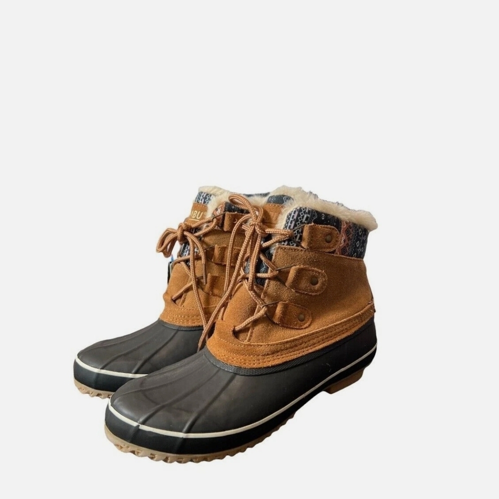 Khombu Brown Duck Boots